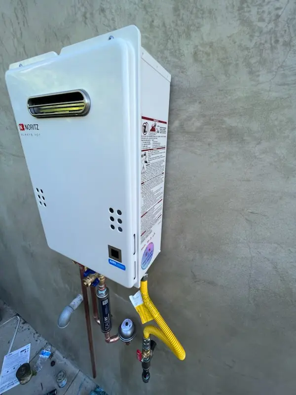 Tankless water heater installation for Contra Costa Centre homes
